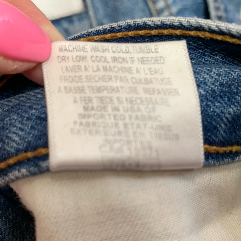 SOLD RE/DONE straight leg Jean 26 - Picture 6 of 8